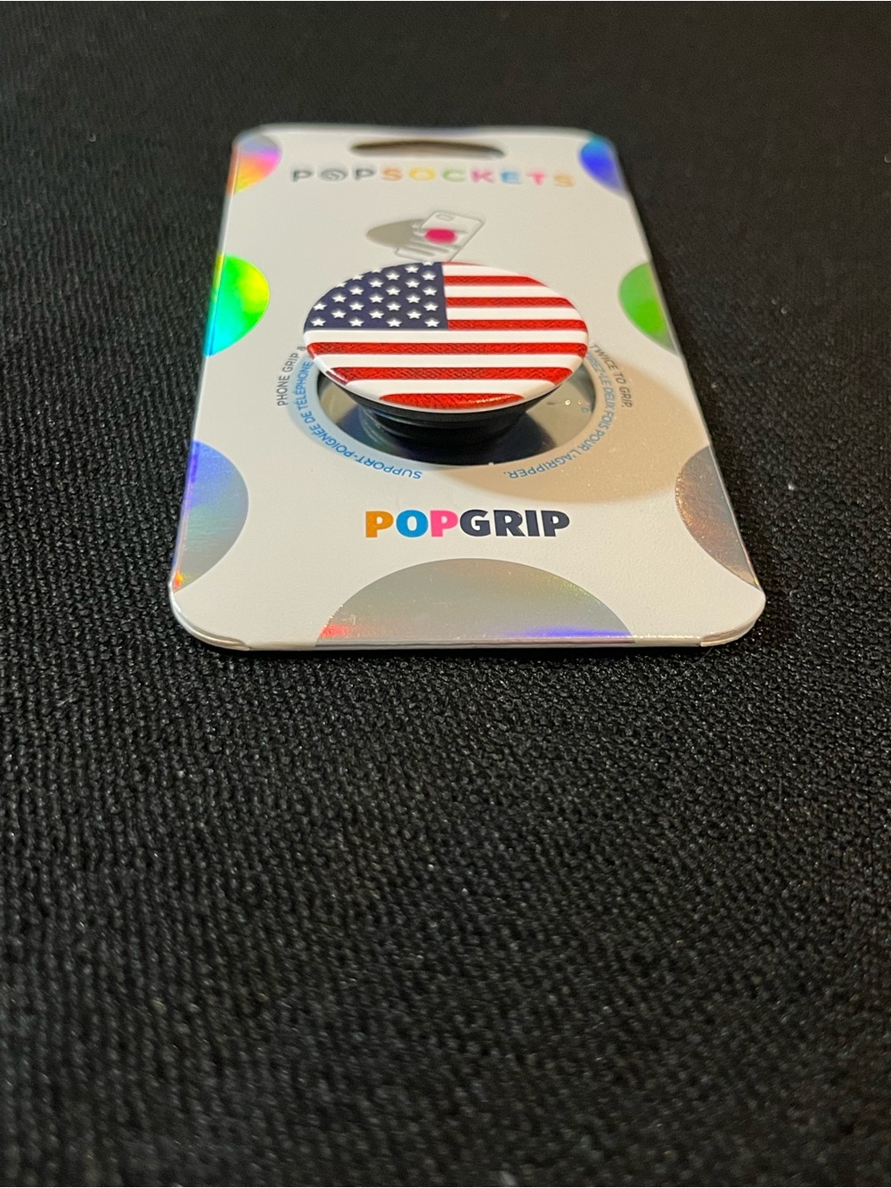 PopSocket PopGrip Cell Phone Grip - Stars and Stripes Flag Design New - Picture 2 of 4